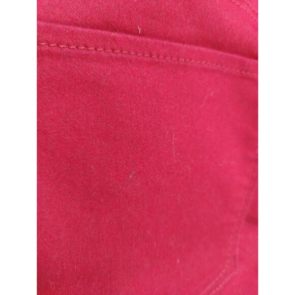 Women's Style&Co. Tummy Control Red Capri Size 16 - Picture 8 of 11